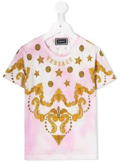 Young Versace футболка с принтом Baroque YC000249A233563