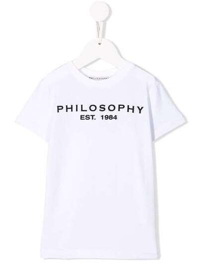 Philosophy Di Lorenzo Serafini Kids футболка с логотипом PJTS24JE95B