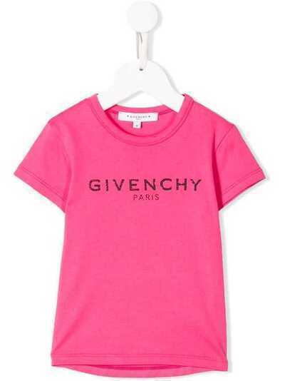 Givenchy Kids футболка с логотипом H15F8746C
