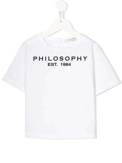 Philosophy Di Lorenzo Serafini Kids футболка с логотипом PJCA33CA244VH013