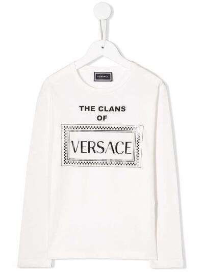 Young Versace футболка с логотипом YD000109YA00079