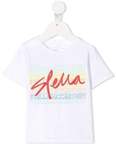 Stella McCartney Kids футболка с логотипом 539241SMJTF