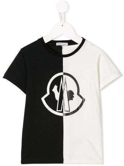 Moncler Kids футболка с логотипом 8C700108790A