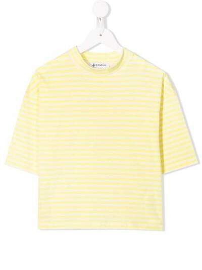 Dondup Kids striped print T-shirt YS178JY0009GZA27