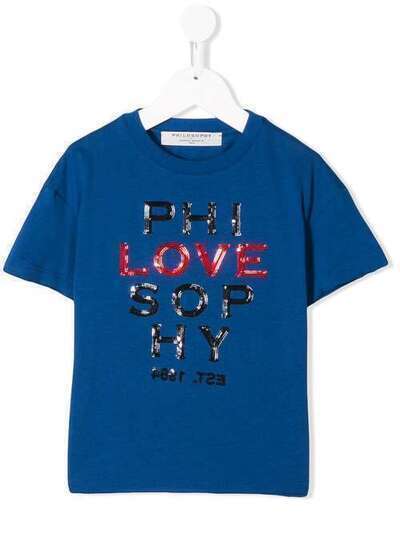 Philosophy Di Lorenzo Serafini Kids футболка с логотипом PJTS28JE138VH003