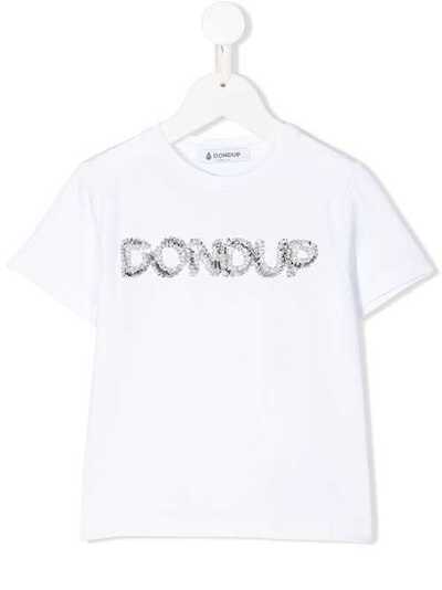 Dondup Kids футболка с логотипом и короткими рукавами YS189JY0014