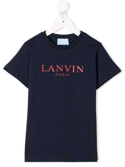 LANVIN Enfant футболка с логотипом 'Lanvin' 4K8031KA050