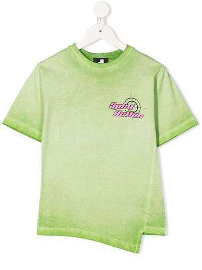 Cinzia Araia Kids футболка с надписью TS1044F