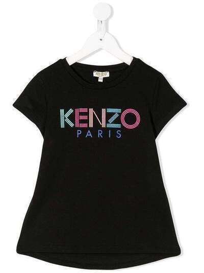 Kenzo Kids футболка с логотипом KQ10178