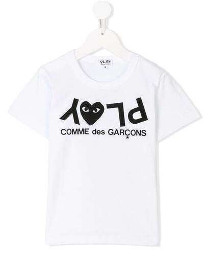 Comme Des Garçons Play Kids футболка с логотипом P1T567