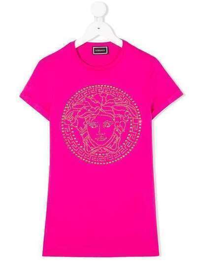 Young Versace платье-футболка с декором Medusa YC000239YA00079