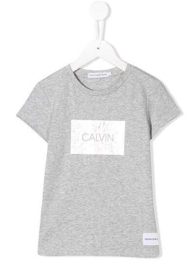 Calvin Klein Kids футболка с логотипом IG0IG00186006