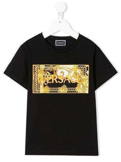 Young Versace футболка с логотипом YC000277YA00079