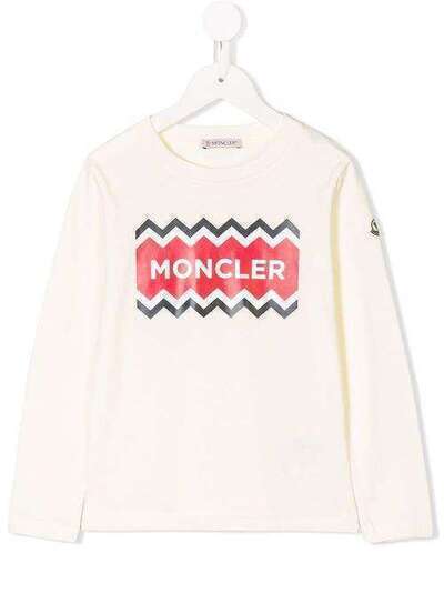 Moncler Kids zig-zag logo top 802335083092