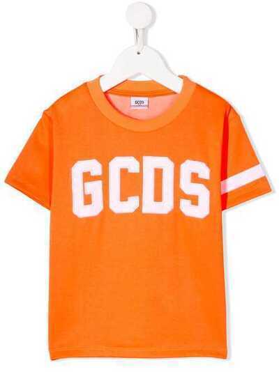 Gcds Kids футболка с вышитым логотипом 022501FL