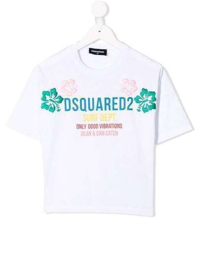 Dsquared2 Kids футболка с принтом логотипа DQ03CFD00MM