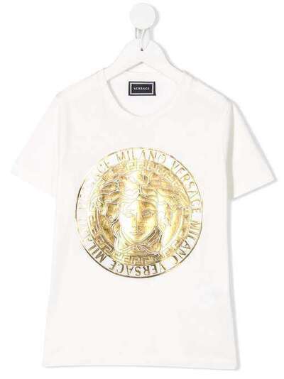 Young Versace футболка с логотипом YD000205YA000791