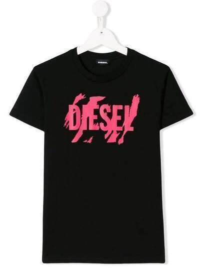 Diesel Kids футболка с логотипом 00J4AT00YI9
