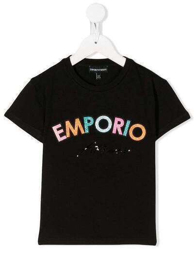 Emporio Armani Kids футболка с логотипом 6G3T6D2JQAZ