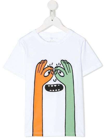 Stella McCartney Kids футболка с принтом 588484SOJA3