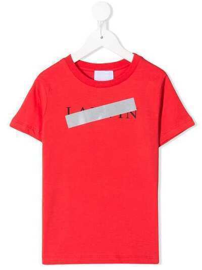 LANVIN Enfant футболка с логотипом 4K8021KA050