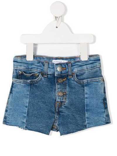 Calvin Klein Kids джинсовые шорты с боковыми вставками IG0IG00447