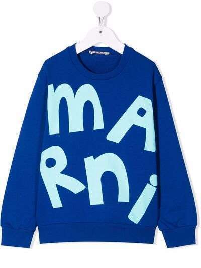 Marni Kids толстовка с логотипом