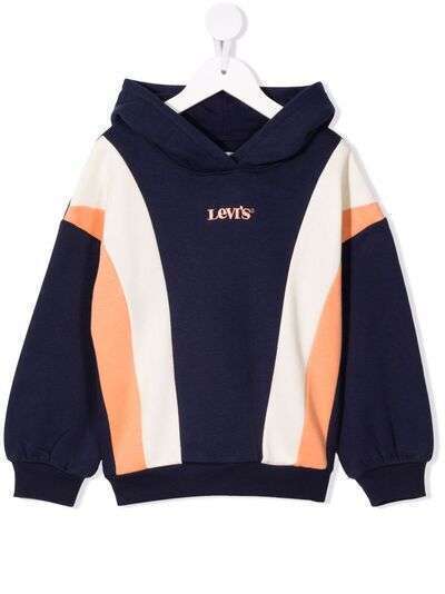 Levi's Kids худи в стиле колор-блок с логотипом