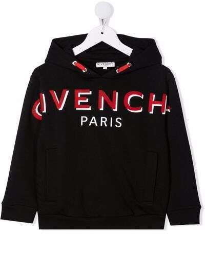 Givenchy Kids худи из джерси с логотипом