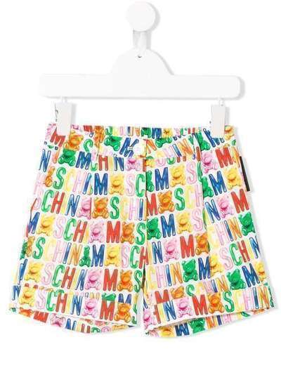 Moschino Kids шорты с принтом HIP00VLLB03