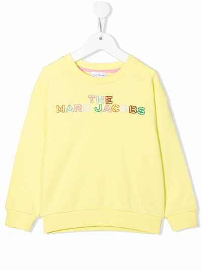 The Marc Jacobs Kids толстовка с вышитым логотипом