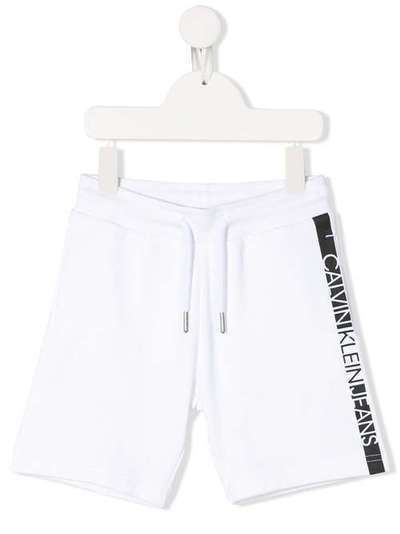 Calvin Klein Kids шорты с кулиской и логотипом IB0IB00484