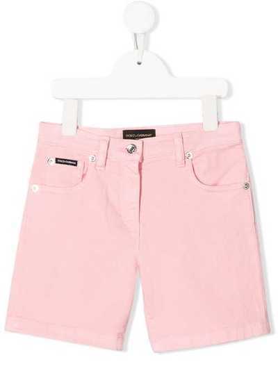Dolce & Gabbana Kids five pocket bermuda shorts L52Q49LY043