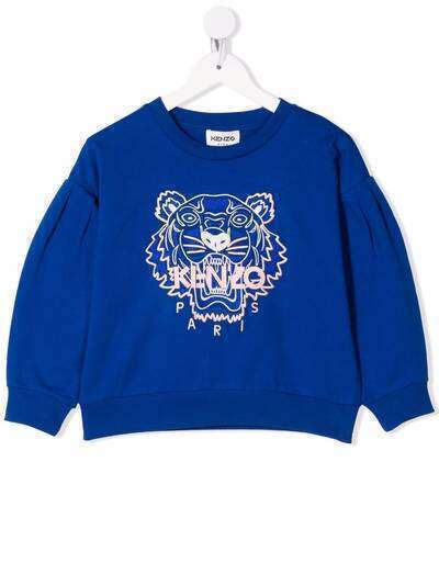 Kenzo Kids толстовка с принтом Tiger