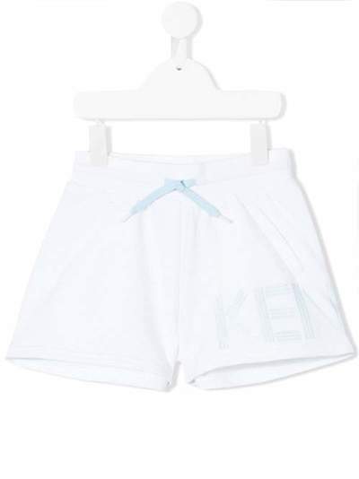 Kenzo Kids шорты с принтом-логотипом KL26008