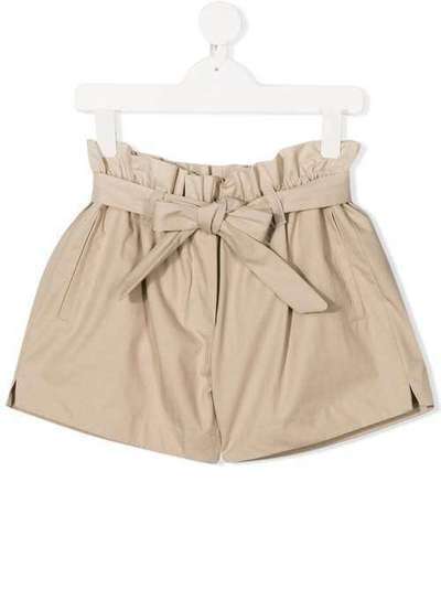 Dolce & Gabbana Kids короткие шорты с присборенной талией L52Q64FU6WE