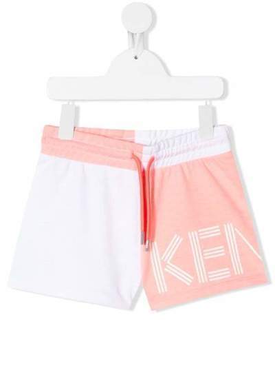 Kenzo Kids спортивные шорты в стиле колор-блок KQ2604801