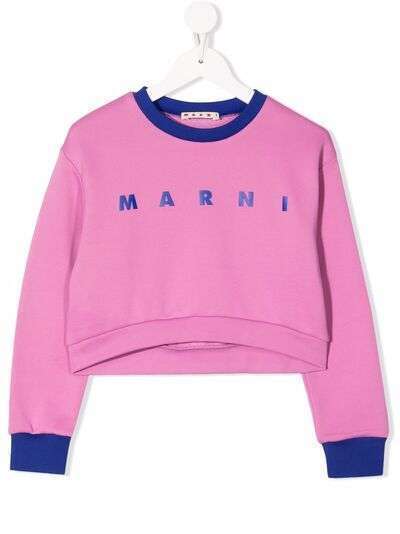 Marni Kids толстовка с логотипом