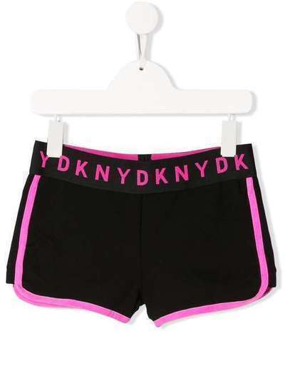 Dkny Kids шорты с логотипом на поясе D3498609B