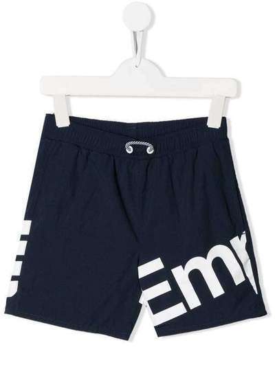 Emporio Armani Kids спортивные шорты с логотипом 4085039P202