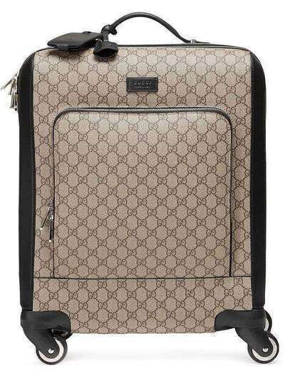 Gucci компактный чемодан с узором GG Supreme 451003K5RMN