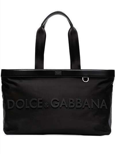 Dolce & Gabbana дорожная сумка с логотипом BM1767AZ675