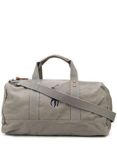Polo Ralph Lauren дорожная сумка с вышитым логотипом 405769876