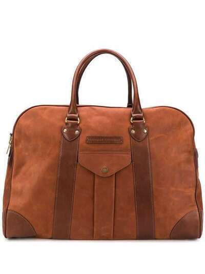 Brunello Cucinelli дорожная сумка с нашивкой-логотипом MBNBU394CX773