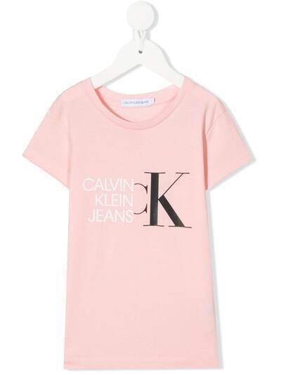 Calvin Klein Kids футболка с логотипом