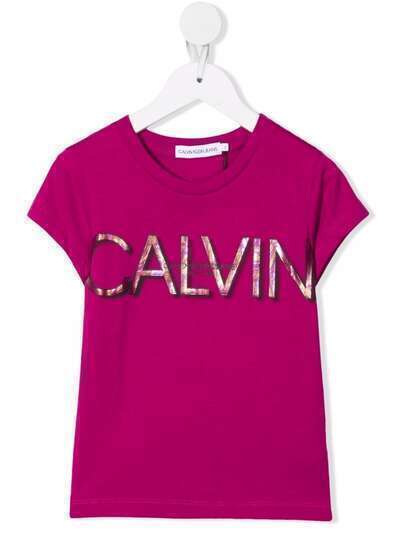 Calvin Klein Kids футболка с логотипом