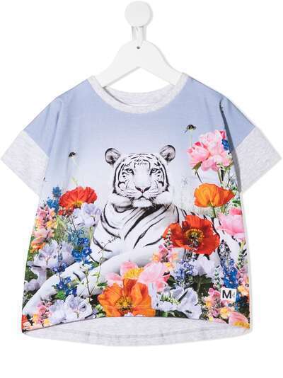 Molo футболка Flower Tiger