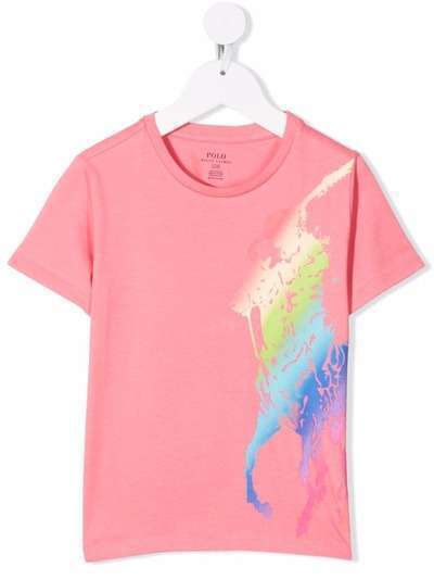 Ralph Lauren Kids футболка с логотипом Polo Pony