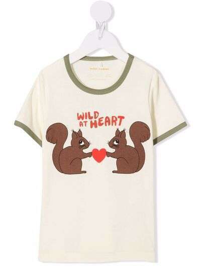 Mini Rodini футболка с принтом Wild At Heart