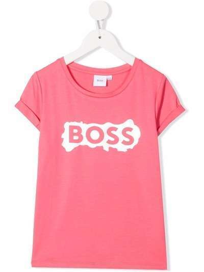 BOSS Kidswear футболка с логотипом